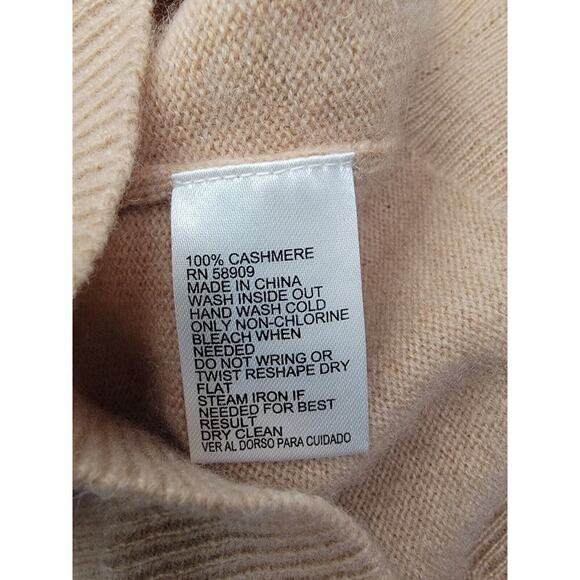 Antonio Melani Sweater SZ XS Womens 100% Cashmere Crewneck Fitted Long Sleeves - Picture 7 of 7